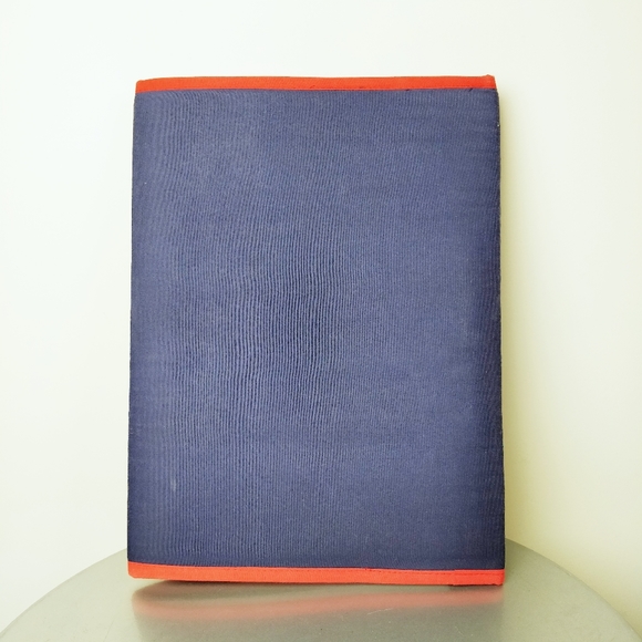 NWOT handmade cloth folder with embroidery - Picture 6 of 10